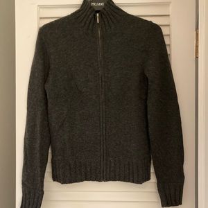 Collection Fifty Nine Cashmere Zip Up Sweater